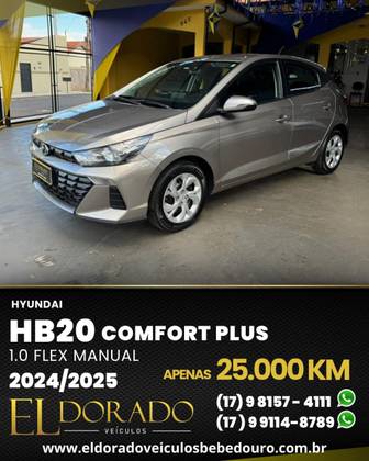 HYUNDAI HB20 1.0 12V FLEX COMFORT PLUS MANUAL